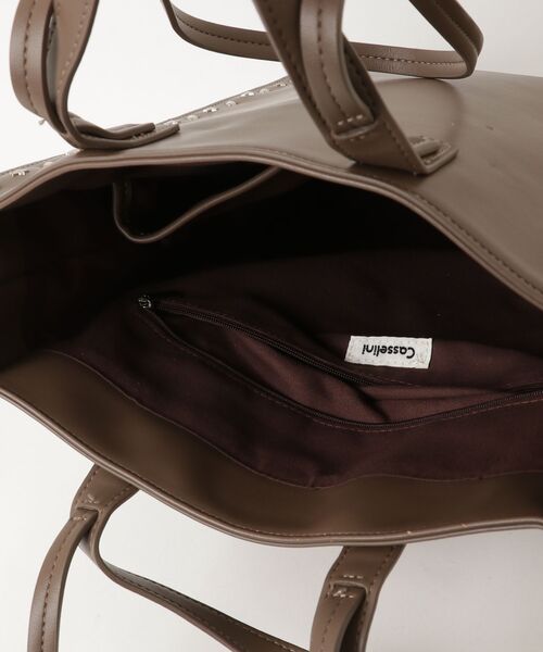 「Casselini」 2WAYバッグ - ブラウン レディース_画像4