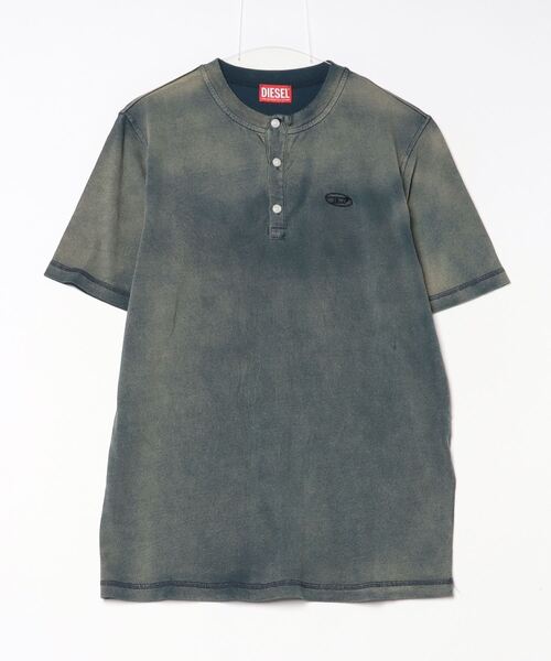 DIESEL（ディーゼル） 半袖Tシャツ X-LARGE インディゴブルー メンズ 