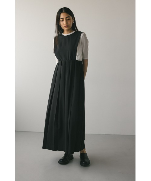 「STYLEMIXER」 サロペットスカート SMALL グレー レディース_画像3