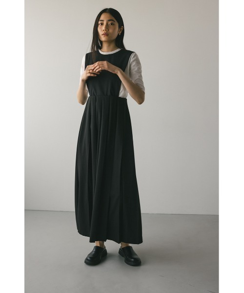 「STYLEMIXER」 サロペットスカート SMALL グレー レディース_画像4