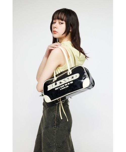 「LAGUA GEM」 ボストンバッグ FREE ネイビー レディース_画像5