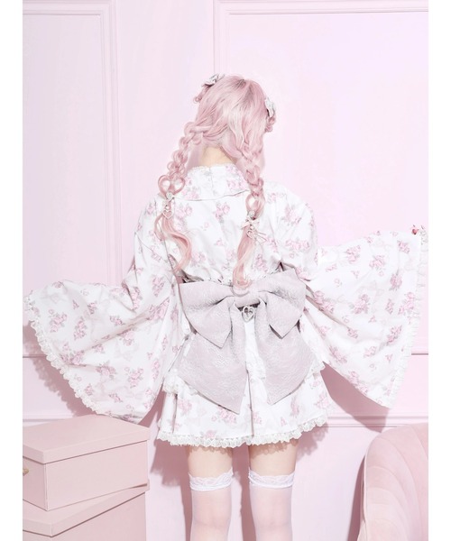 NOEMIE（ノエミー） 浴衣 ローズブーケチュールフレア浴衣ドレス