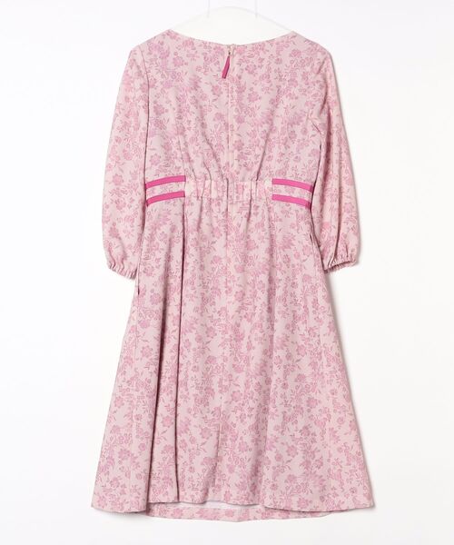 TOCCA（トッカ） 7分袖ワンピース 0 ピンク レディース : ZOZOTOWN