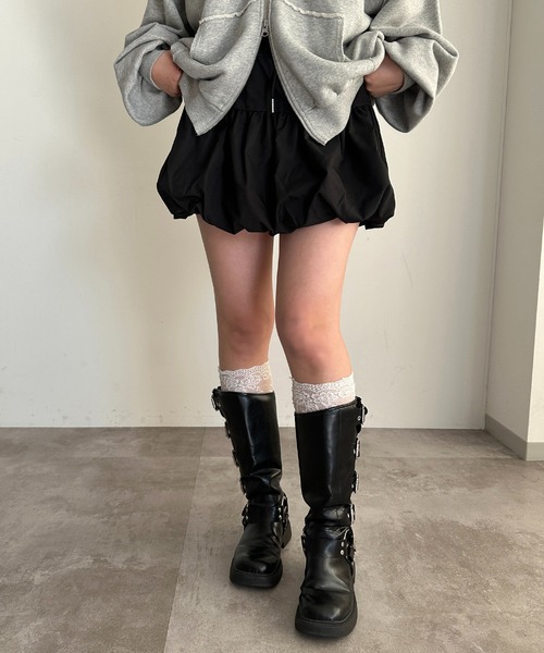「apres jour mignon」 ミニスカート X-LARGE ブラック系その他 レディース_画像7