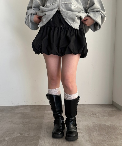 「apres jour mignon」 ミニスカート X-LARGE ブラック系その他 レディース_画像8
