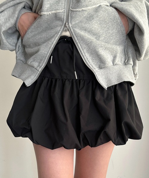 「apres jour mignon」 ミニスカート X-LARGE ブラック系その他 レディース_画像9