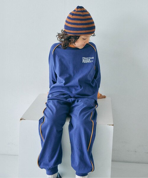 petit main 「petit main」 「KIDS」パンツスーツ 120cm ネイビー
