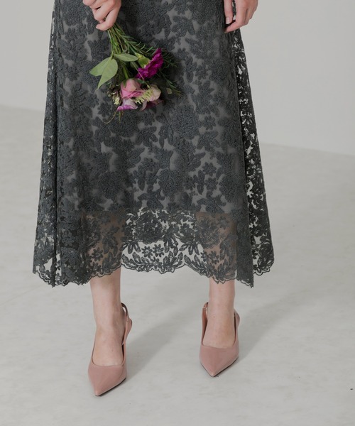 「Leja」 コンビワンピース MEDIUM グレー レディース_画像6