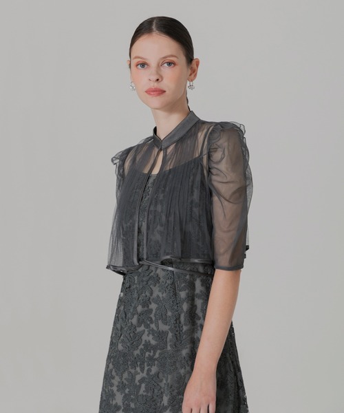 「Leja」 コンビワンピース MEDIUM グレー レディース_画像7