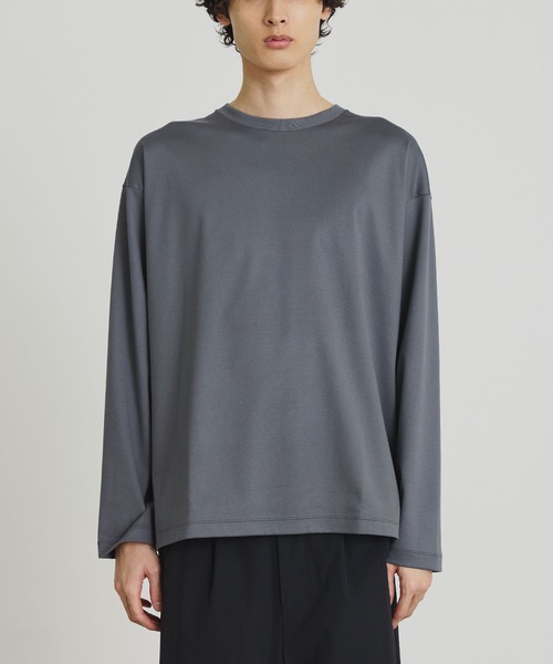 「PUBLIC TOKYO」 長袖Tシャツ 2 ホワイト メンズ_画像9