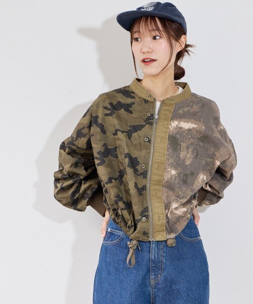 MOUSSY（マウジー） ミリタリージャケット モッズコート BELTED CARGO