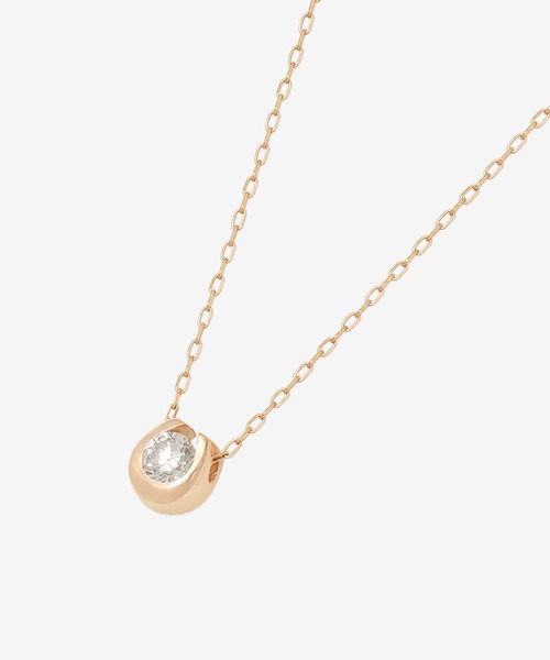 ESTELLE（エステール） ネックレス K10 ピンクゴールド ダイヤモンド