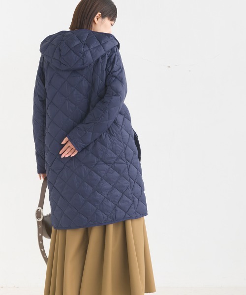 OMNES（オムネス） ダウンコート ダウンジャケット ダイヤキルトロング