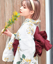 Dita 1人で着られる浴衣4点セット 和歌山染工日本染め Dita 浴衣 1人で着られる浴衣5点セット 和歌山染工日本染め