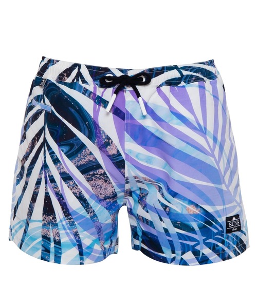 正規店仕入れの 水着 サンズマーブルインパームリーフスイムショーツ 最も優遇 Nooitmeergrasmaaien Be