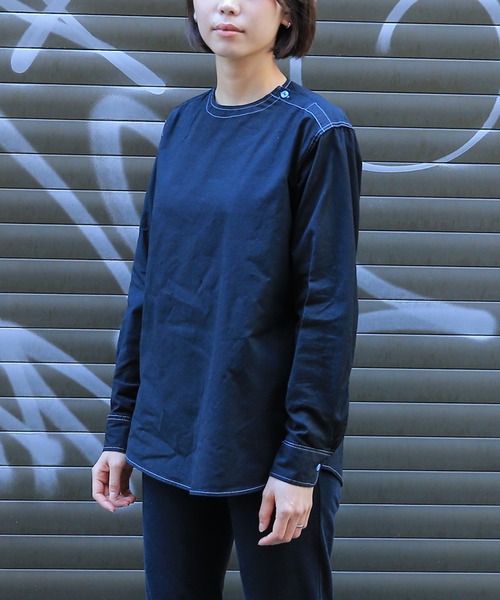 MILITARY（ミリタリー） シャツ 実物 新品 ルーマニア軍 後染め