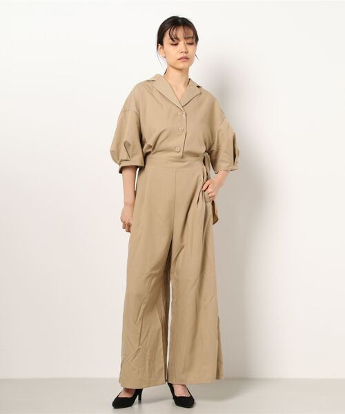 【超お買い得！】 STYLEBLOCK サロペット オーバーオール ツイル2WAY サロペット・オーバーオール・オールインワン