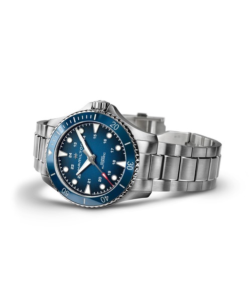 Hamilton ハミルトン　自動巻き時計 カーキ　 ダークブルー 42mm HAMILTON 腕時計 「ハミルトン」 Khaki Scuba （カーキ