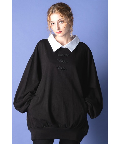 ankoROCK アンコロック 喫煙赤ずきんシャツ襟 Ｔシャツ 男女兼用 Amazon | [アンコロック] Tシャツ 前後喫煙赤ずきんカットソー