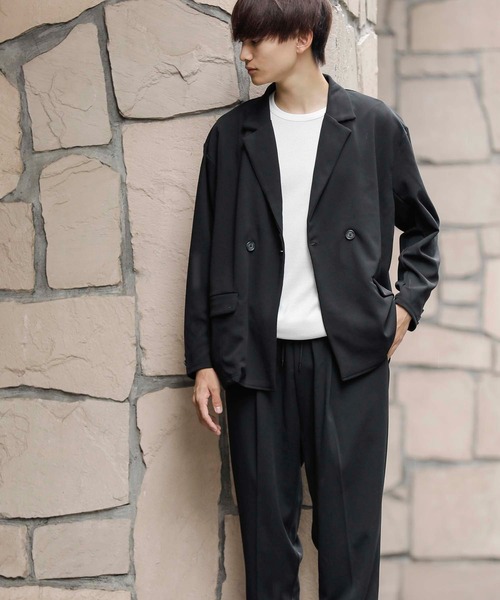 リザード ReZARD Double Breasted Jacket （ブラック