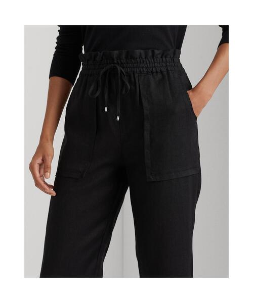 Ralph Laurenレディース　アンクル丈パンツ LAUREN RALPH パンツ リネン アンクル レディース : ZOZOTOWN