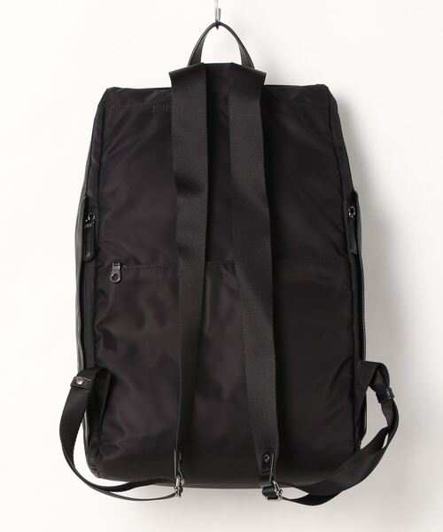 Y'SACCS デイバック リュック 「CORDURA×リサイクルレザー