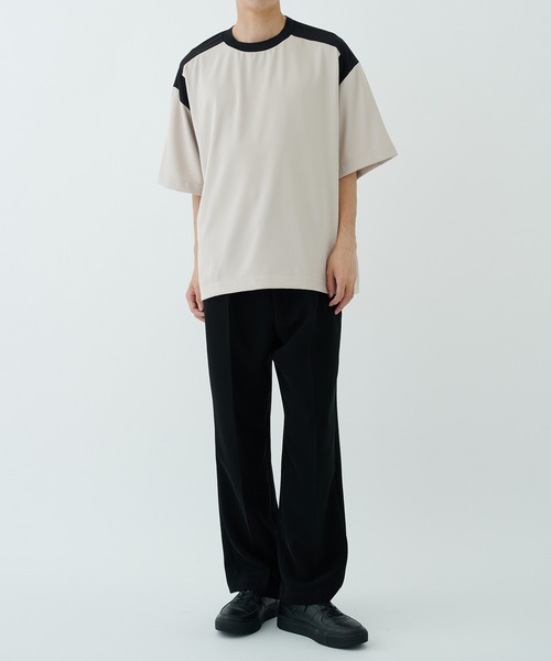 CULLNI（クルニ） tシャツ STUDIOUS別注 切り替えTEE メンズ