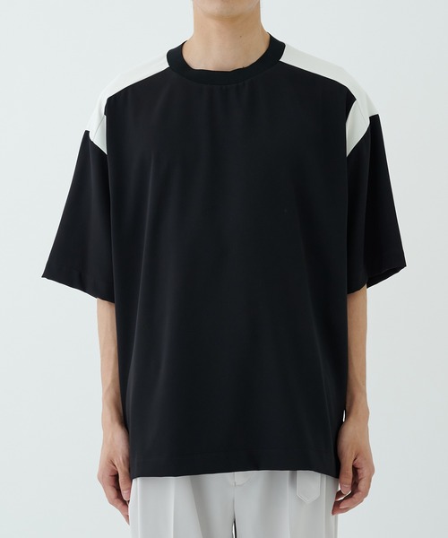 CULLNI tシャツ STUDIOUS別注 切り替えTEE メンズ : ZOZOTOWN