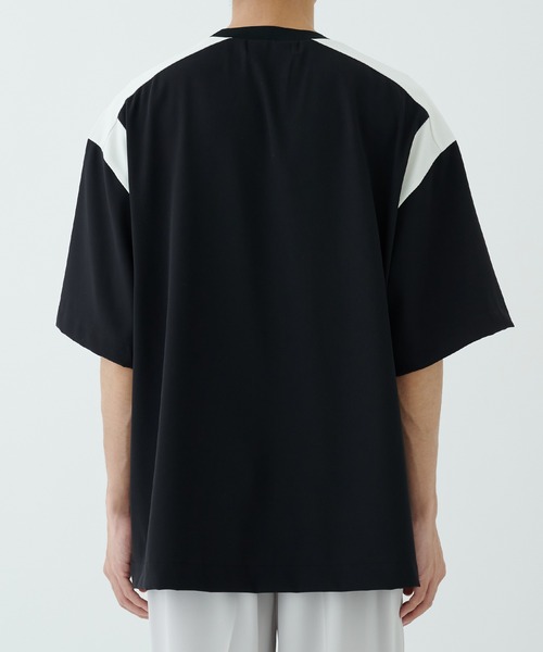 CULLNI（クルニ） tシャツ STUDIOUS別注 切り替えTEE メンズ
