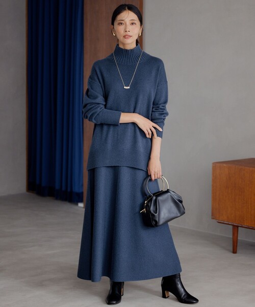 HARUNOBU MURATA ウールニットスカート新品未使用サイズ38 HARUNOBUMURATA/ハルノブムラタ】KIDY/BOILED WOOL KNIT SKIRT/ウール