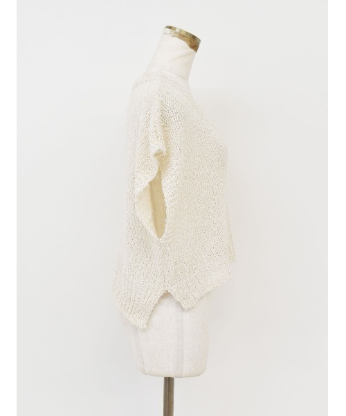 Reurie Vネックドロップショルダーベスト Reurie' ベスト ジレ Vネックドロップショルダーベスト / v neck