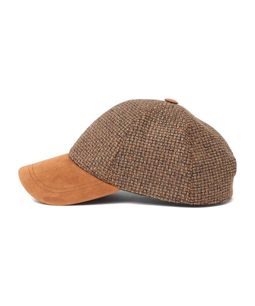 ジュゴン⭐︎未使用⭐︎ドゥーズィエムクラス CAPRI ニットキャップ SHIPS ニット帽 ニットキャップ HEADONISTE:ツイード コンビ