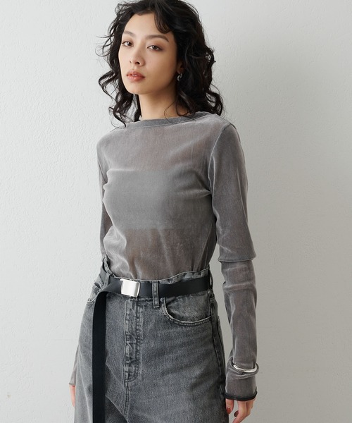 Whim Gazette（ウィム ガゼット） tシャツ フロッキーバックシャン