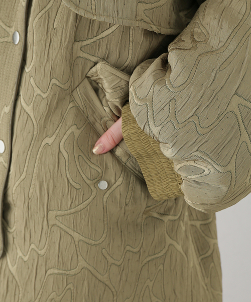 TODAYFUL / トゥデイフル】Jacquard Down Coat（ダウン