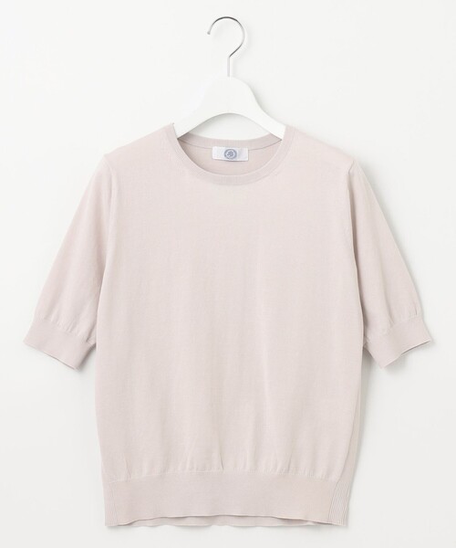 ニット セーター 「洗える」BASIC HT COTTON クールネック プルオーバー レディース ニット セーター 「洗える」BASIC HT COTTON クールネック プル