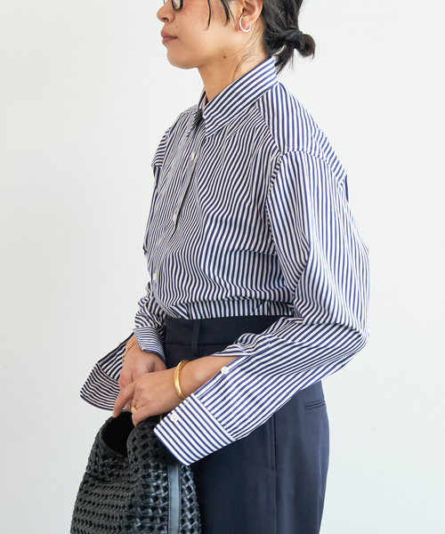 はな ドゥーズィエムクラス　washerシャツ オーバーシルエット セール】 オーバーサイズ シャツ （シャツ・ブラウス）｜COMME