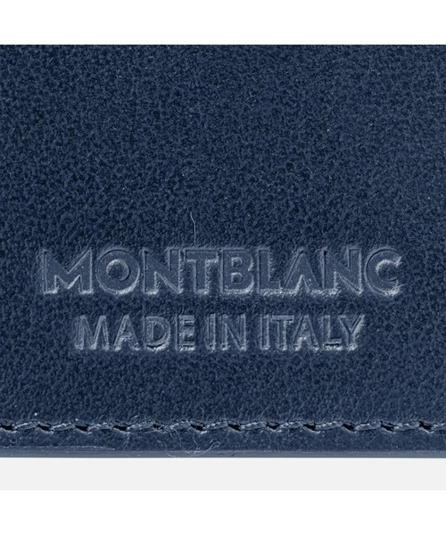 G G　MONT BLANC モンブラン　ダークブルー 名刺入れ MONTBLANC（筆記具、時計） MONTBLANC(モンブラン) 名刺入れ