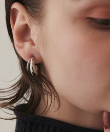 Jennifer Zeuner ピアス サークル 2連 ダブル フープ 円 丸 Jennifer Zeuner ピアス サークル 2連 ダブル フープ 円 丸