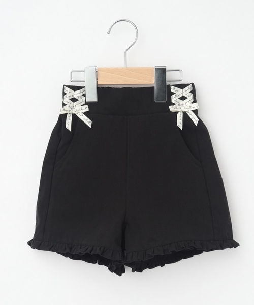SHOO・LA・RUE パンツ 「110-140cm」裾フリルレースアップ