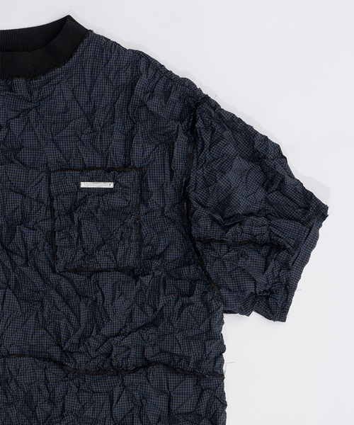 PRANK PROJECT tシャツ ワッシャーチェックトップ / Washer