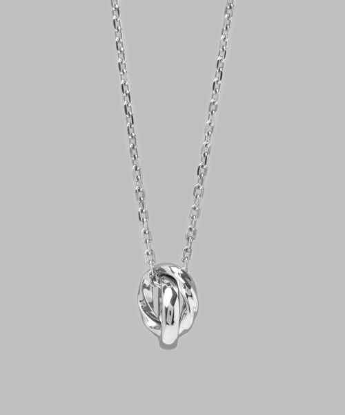 LION HEART ネックレス LH for Gift ダブルリングネックレス