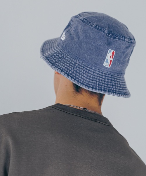 激レア New Era NBA ロゴ バケットハット グレー XXLarge NEW ERA 帽子 ハット 「NEW ERA/ニューエラ」NBA/バケットハット