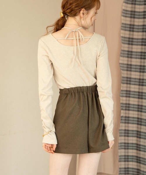 ラップデザインミニスカパン hinari スカート ラップデザインミニスカパン : ZOZOTOWN Yahoo