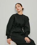 ワンピース フォルムニットワンピースの詳細画像1