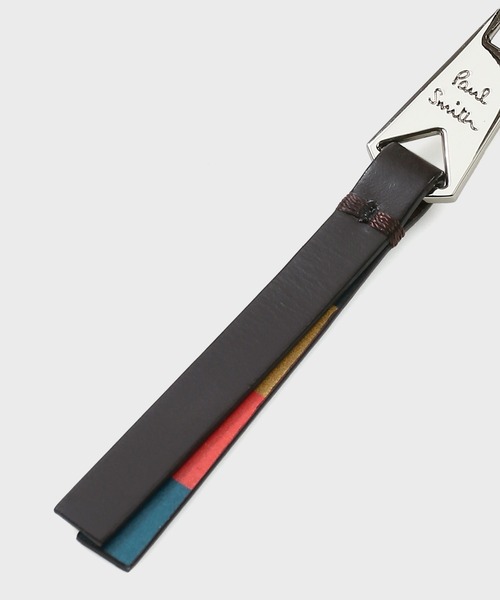 Paul Smith キーケース ブライトストライププラー スマートキー