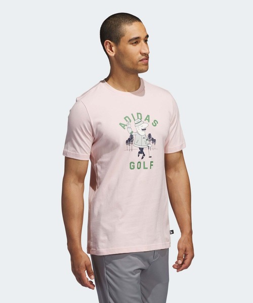 adidas tシャツ CHIP ピース Tシャツ「adidas Golf/アディダス