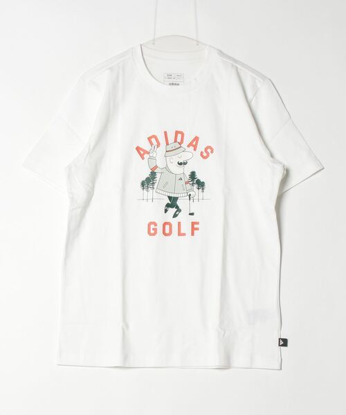adidas tシャツ CHIP ピース Tシャツ「adidas Golf/アディダス