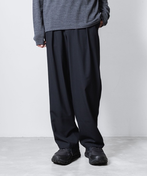 ATTACHMENT（アタッチメント） スラックス 2/90 ウール トロピカル