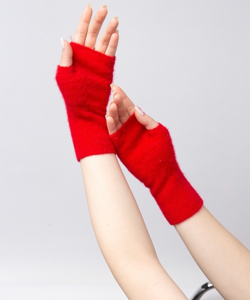 Elegancese アームカバー 「elegancese」sheer warmer short カシミヤ