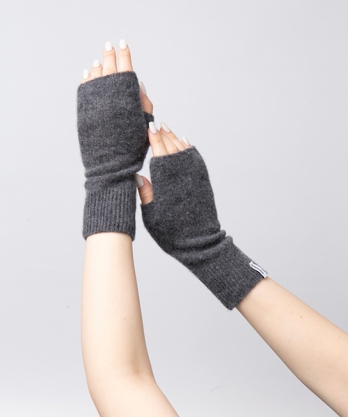 Elegancese アームカバー 「elegancese」sheer warmer short カシミヤ